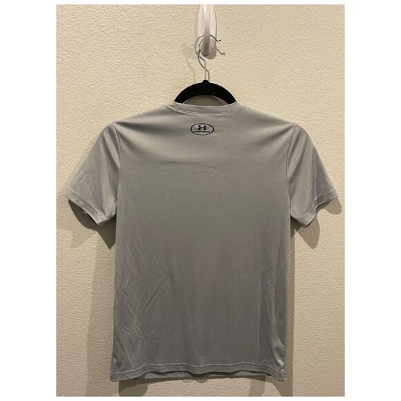 UNDER ARMOUR Grey Shark Always Hungry Short Sleeve Tee - Picture 3 of 4